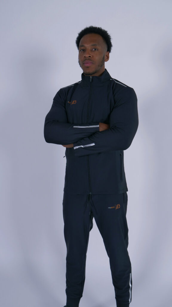 ProBody Tech Tracksuit in Stone Grey